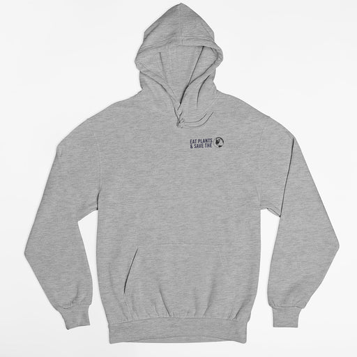 Eat Plants & Save The World | Organic Hoodie - theplantnation