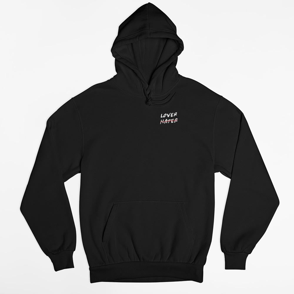 Love > Hate | Organic Hoodie - theplantnation