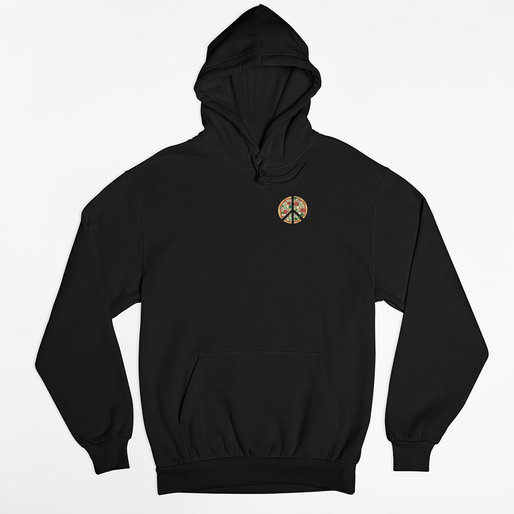 Pizza Peace | Organic Hoodie - theplantnation
